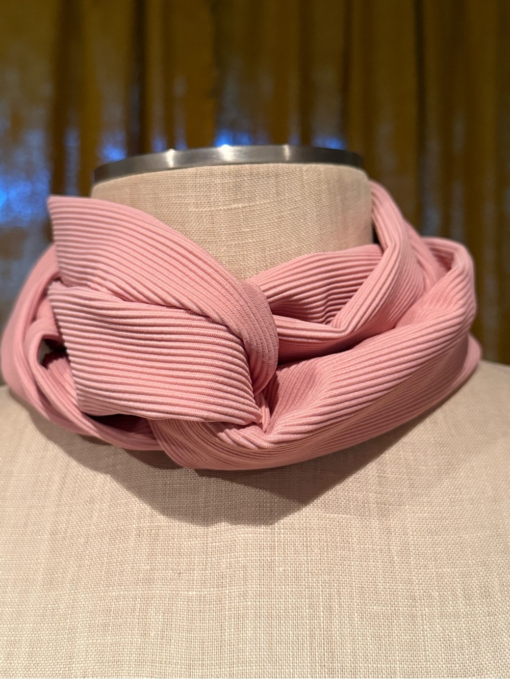 Soft Ribbed Pink Headband - Women Accessories
